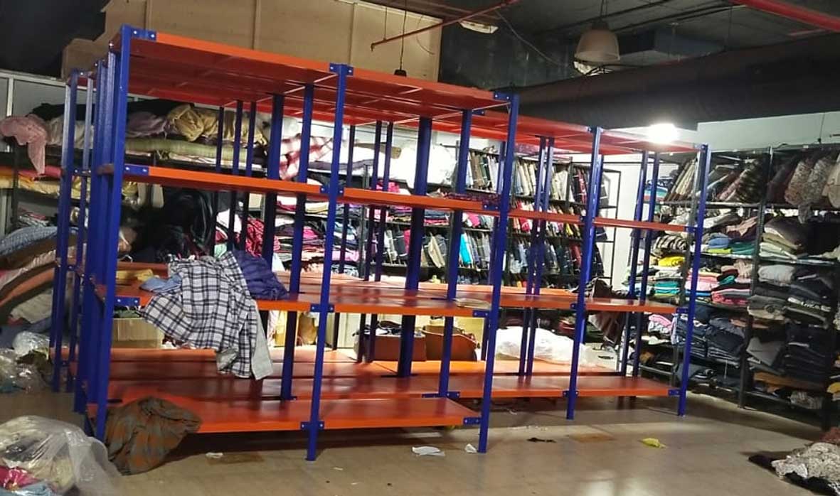 Heavy Loaded Open Width Fabric Racks